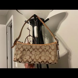 Small Brown Coach purse
